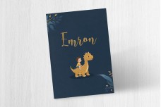 Dino met jongen Dino met jongen